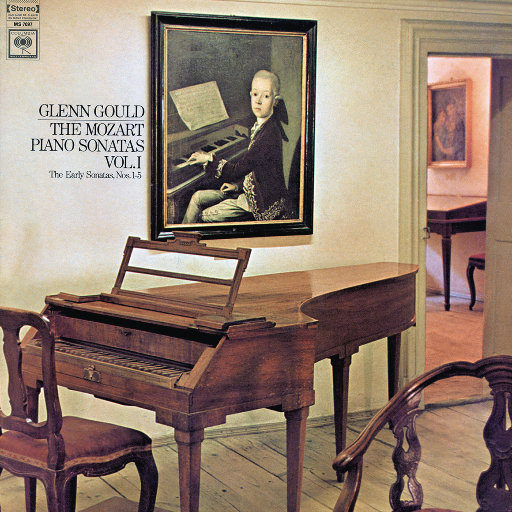 莫扎特：钢琴奏鸣曲 Nos.1-5,Glenn Gould