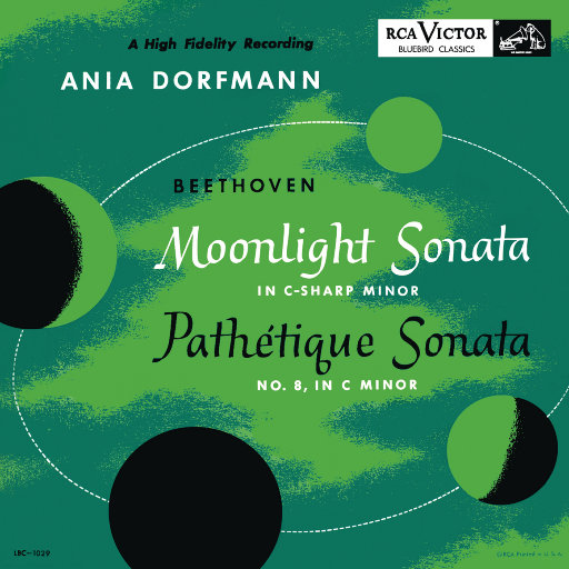 贝多芬：钢琴奏鸣曲 No.8 & 14“月光与悲怆”,Ania Dorfmann