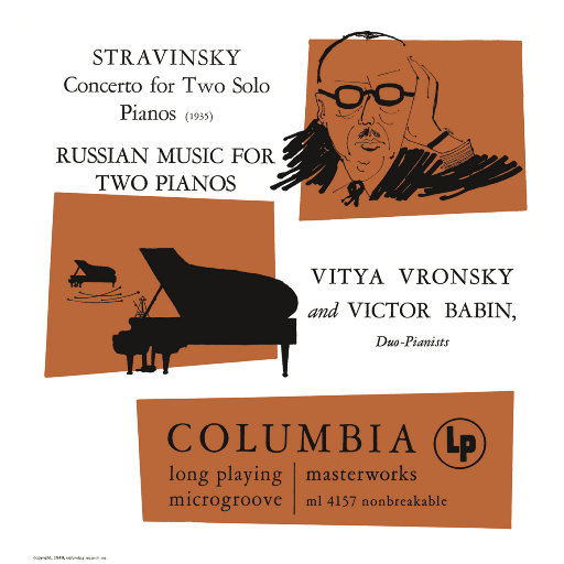 斯特拉文斯基：双钢琴协奏曲-俄罗斯钢琴音乐,Igor Stravinsky