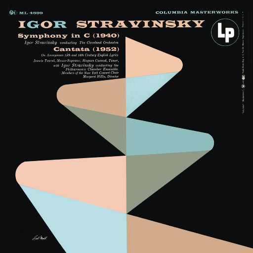 斯特拉文斯基：C大调交响曲 & 康塔塔,Igor Stravinsky