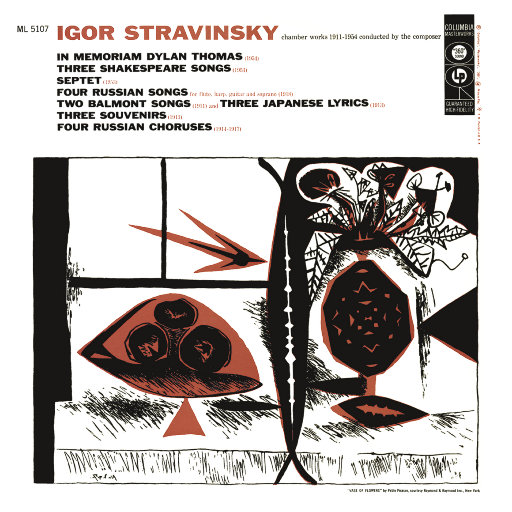 斯特拉文斯基：1911-1954 室内乐作品（斯特拉文斯基指挥）,Igor Stravinsky