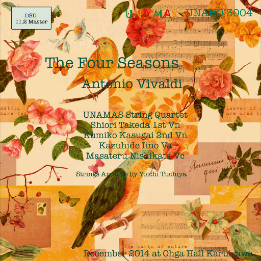 维瓦尔第：四季 (11.2MHz DSD),The Quartet Four Seasons