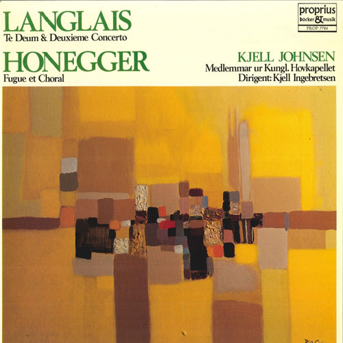 Langlais & Honegger：管风琴作品,Kjell Johnsen