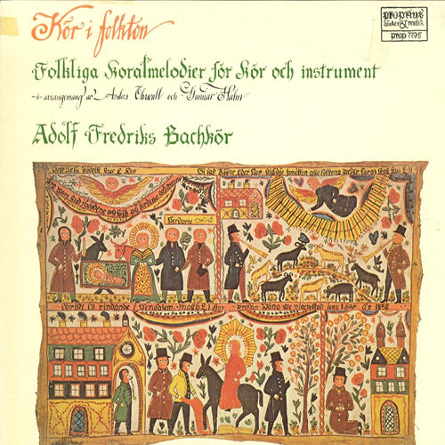 Folkliga koralmelodier för kör och instrument,Adolf Fredrik Bach Choir