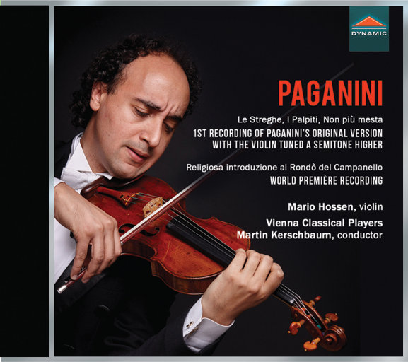 帕格尼尼：小提琴和乐队作品,Mario Hossen