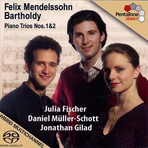 门德尔松：钢琴三重奏 Nos.1 & 2,Julia Fischer