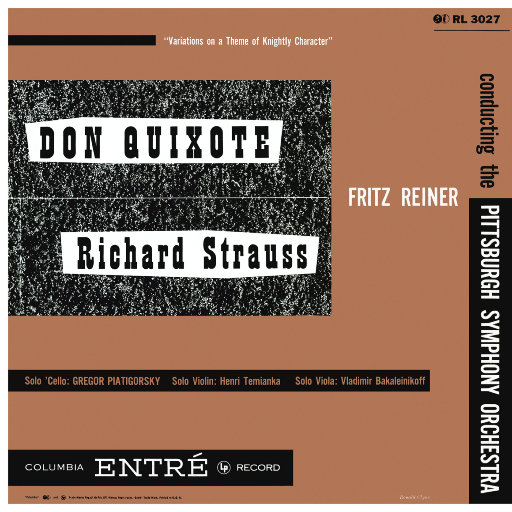 Strauss: Don Quixote, Op. 35 & Saint-Saëns: Cello Concerto No. 1 in A Minor, Op. 33,Fritz Reiner