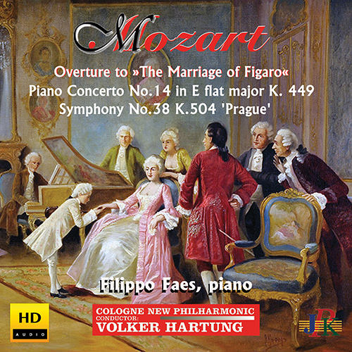 莫扎特: 费加罗的婚礼: 序曲 / 第十四钢琴协奏曲 / 第三十八交响曲, "布拉格",Volker Hartung