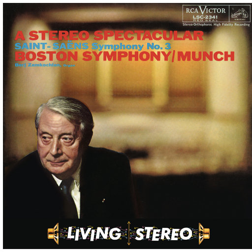 圣-桑: c小调第三交响曲, Op. 78 "管风琴 (Organ)",Charles Munch
