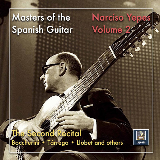 西班牙吉他大师: 纳西索·耶佩斯 – 第二场音乐会 (2019 重新灌录),Narciso Yepes,Cuarteto Clásico de Radio Nacional de Madrid