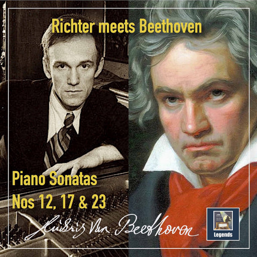 里赫特遇见贝多芬: 钢琴奏鸣曲 Nos 12, 17 & 23,Sviatoslav Richter