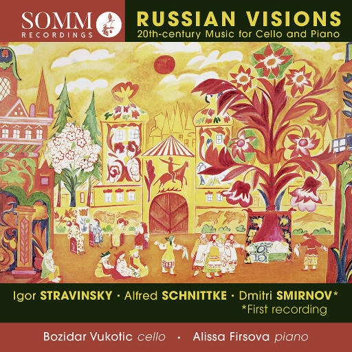俄罗斯印象：为大提琴和钢琴而作的20世纪音乐,Bozidar Vukotic,Alissa Firsova