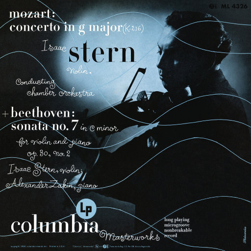 莫扎特: 第三小提琴协奏曲 - 贝多芬: 第七小提琴奏鸣曲 (艾萨克•斯特恩),Isaac Stern