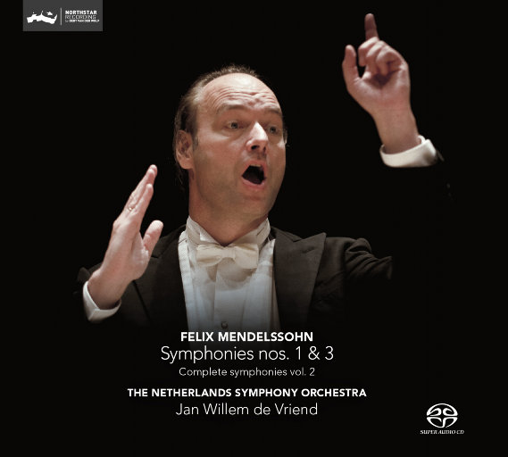 门德尔松: 第一、第三交响曲,Jan Willem de Vriend