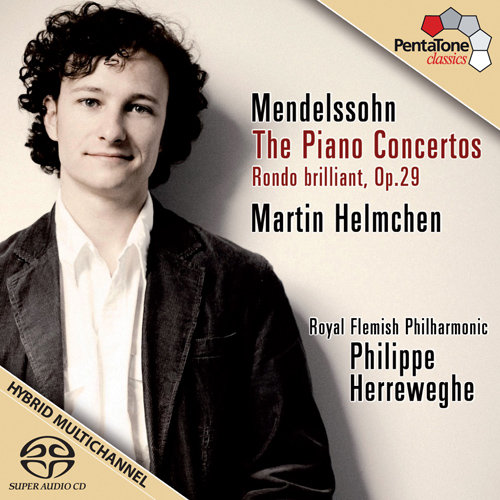 门德尔松: 钢琴协奏曲 Nos.1 & 2 / 辉煌回旋曲 (赫姆森, 皇家法兰德斯爱乐乐团, 赫尔维格),Martin Helmchen