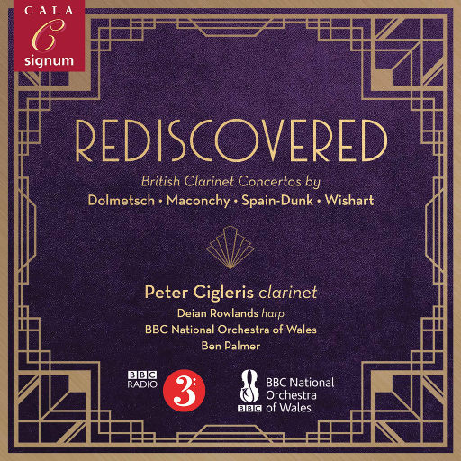 重新发现: 英国单簧管协奏曲,Peter Cigleris,Bbc National Orchestra of Wales,Deian Rowlands,Ben Palmer