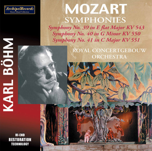 莫扎特: 交响曲 Nos. 39, 40 & 41,Karl Böhm,Concertgebouworkest