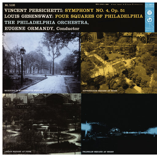 波西凯蒂: 第四交响曲, Op. 51 / 格森斯韦: 费城四广场 (4 Squares of Philadelphia) (尤金·奥曼迪),Eugene Ormandy