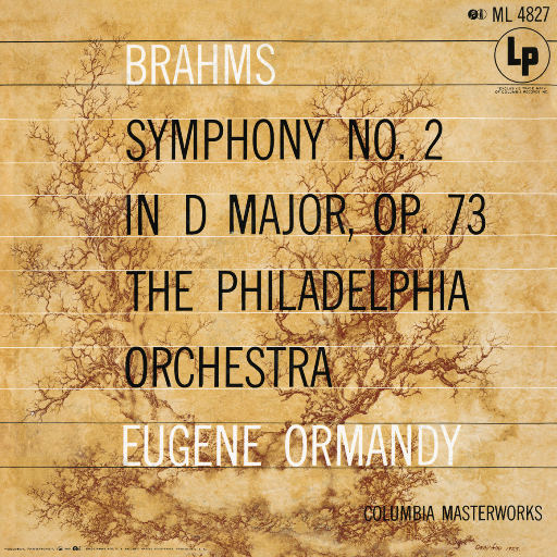 勃拉姆斯: d小调第二交响曲, Op. 73 (尤金·奥曼迪),Eugene Ormandy