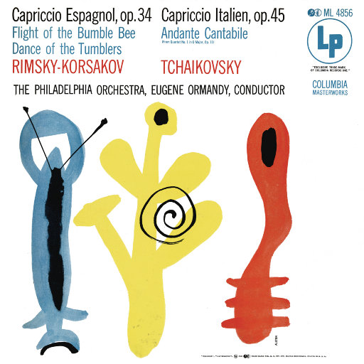 里姆斯基 -科萨科夫: 西班牙随想曲, Op. 34/ 柴可夫斯基: 意大利随想曲, Op. 45 (尤金·奥曼迪),Eugene Ormandy
