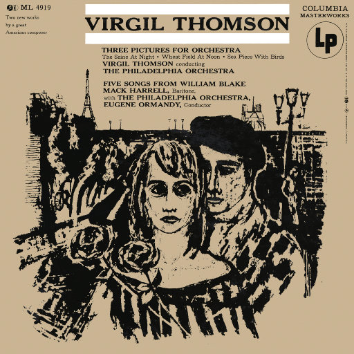 汤姆森: 3幅管弦乐图画和5首来自威廉·布莱克的歌曲 (维吉尔·汤姆森;尤金·奥曼迪),Eugene Ormandy