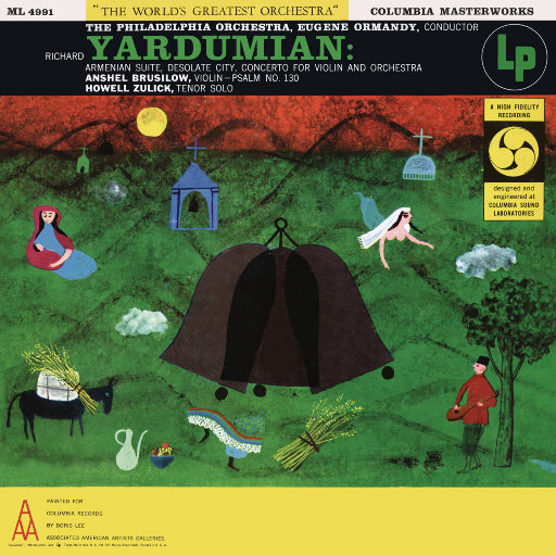 尔杜米安: 亚美尼亚组曲 & 荒凉之城 & 小提琴协奏曲  &第二交响曲 "诗篇" 选段 (尤金·奥曼迪),Eugene Ormandy