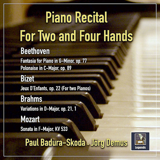 双手和四手联弹钢琴音乐会,Paul Badura-Skoda,Jörg Demus