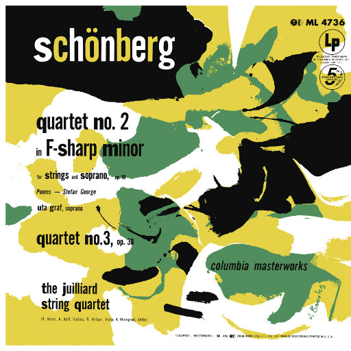 勋伯格: 弦乐四重奏 Nos. 2 & 3,Juilliard String Quartet
