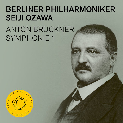 布鲁克纳: 第一交响曲 (小泽征尔,柏林爱乐乐团),小泽征尔,Berliner Philharmoniker
