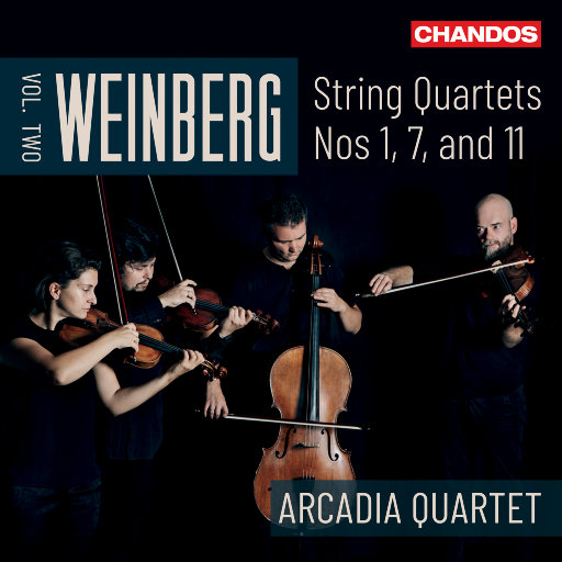 温伯格: 弦乐四重奏 Nos. 1, 7 & 11, Vol. 2,Arcadia Quartet
