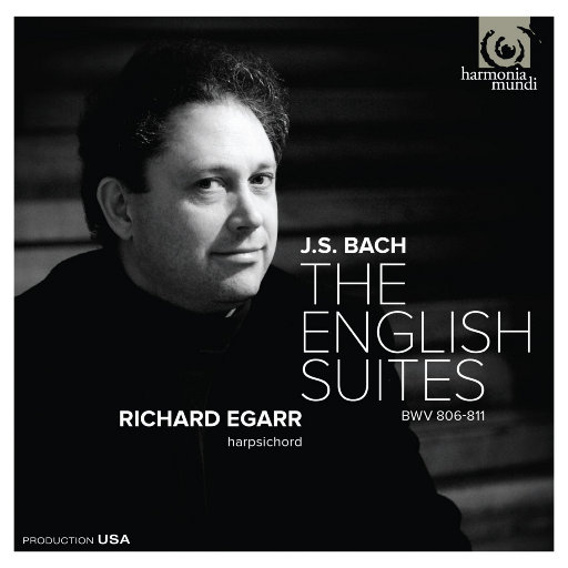 巴赫: 英国组曲,Richard Egarr 巴赫: 英国组曲,Richard Egarr