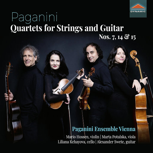 帕格尼尼: 弦乐与吉他四重奏 Nos. 7, 14 & 15,Paganini Ensemble Vienna