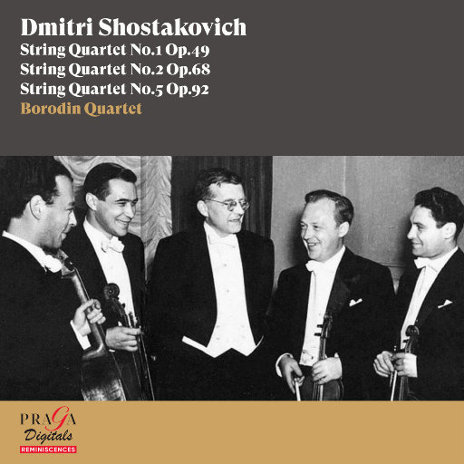 肖斯塔科维奇: 弦乐四重奏 Nos. 1, 2 & 5,Borodin Quartet