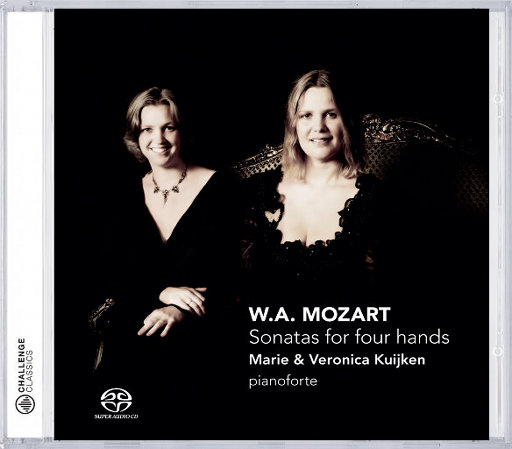 莫扎特: 四手联弹奏鸣曲 (Sonatas for four hands)(11.2MHz DSD),Marie & Veronica Kuijken