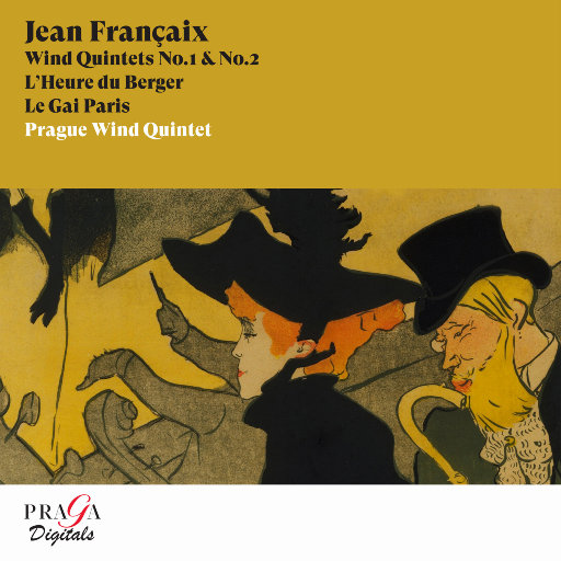 让·弗朗赛: 木管五重奏, 牧羊人的时光, 巴黎,Prague Wind Quintet