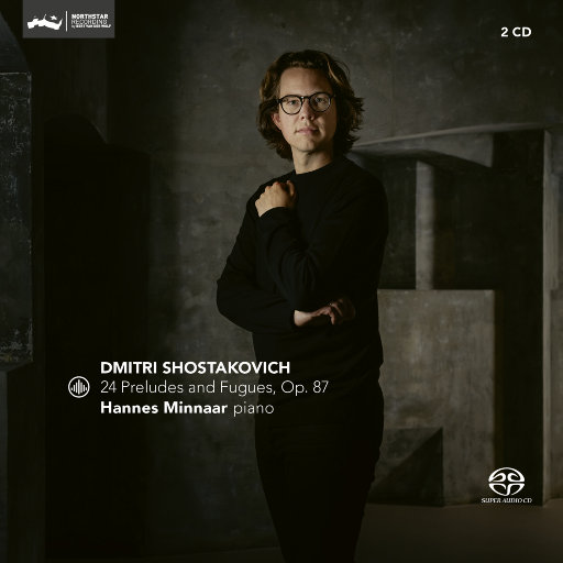 肖斯塔科维奇: 24首前奏曲与赋格 (2.8MHz DSD),Hannes Minnaar