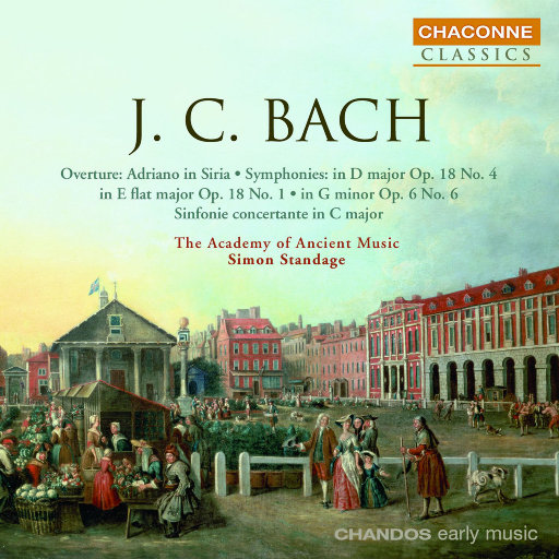J.C. 巴赫: 序曲和交响曲,Academy of Ancient Music,Simon Standage