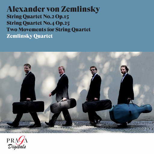 泽姆林斯基: 弦乐四重奏 Nos. 2 & 4, 为弦乐四重奏而作的两个乐章,Zemlinsky Quartet