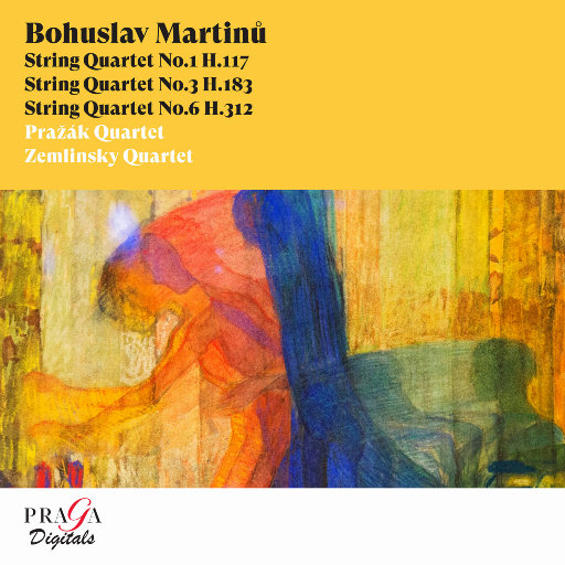 马尔蒂努: 弦乐四重奏 Nos. 1, 3 & 6,Prazak Quartet,Zemlinsky Quartet