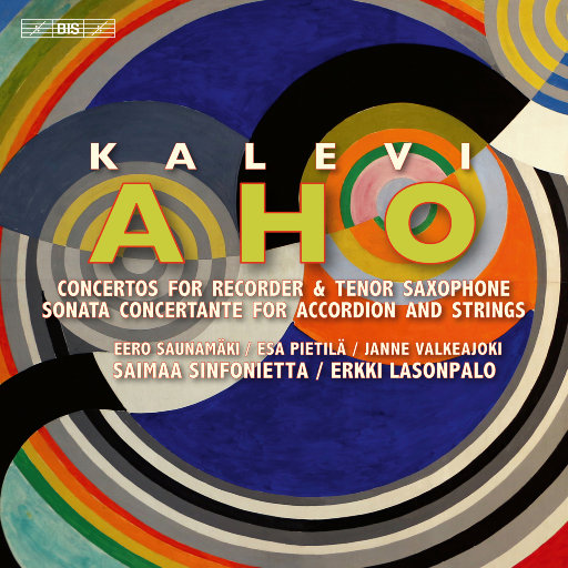阿霍: 为竖笛, 萨克斯和手风琴创作的协奏曲,Saimaa Sinfonietta,Erkki Lasonpalo