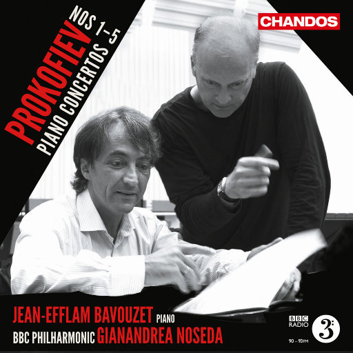 普罗科菲耶夫: 钢琴协奏曲 Nos. 1-5,Gianandrea Noseda,BBC Philharmonic,Jean-Efflam Bavouzet