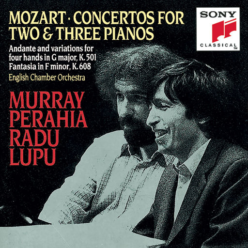 莫扎特: 为钢琴重奏与四手联弹而作,Murray Perahia