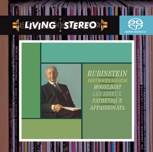 鲁宾斯坦/贝多芬：月光,悲怆,热情,告别钢琴奏鸣曲,Arthur Rubinstein