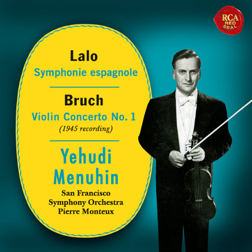 梅纽因/拉罗：西班牙交响曲/布鲁赫：第一小提琴协奏曲（1945版)（旧金山交响乐团/蒙特）,Yehudi Menuhin