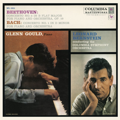 贝多芬：钢琴协奏曲 No.2，Op.19 - 巴赫：键盘协奏曲 No.1，BWV 1052,Glenn Gould